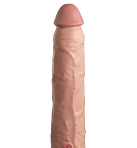 King Cock Elite 9 Inch Silicone Dual Density  Cock - Light PD5773-21