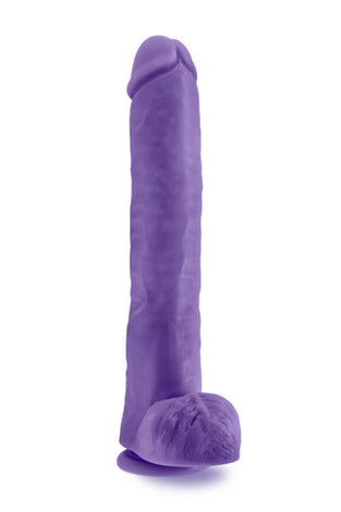 Au Naturel - Bold - Daddy - 14 Inch Dildo - Purple BL-26641