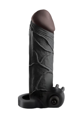 Fantasy X-Tensions Vibrating Real Feel 2-Inch  Extension - Black PD4119-23