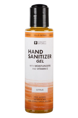 Concept Naturals Hand Sanitizer Gel - Citrus - 4.2 Fl. Oz. SEN-CN522