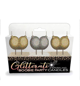 Glitterati Boobie Candle Set LG-CP1075