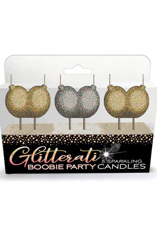 Glitterati Boobie Candle Set LG-CP1075