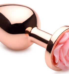Pink Rose Gold Anal Plug - Medium BTYS-AG855-MED