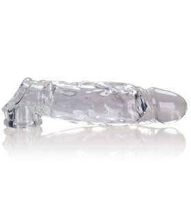 Butch Veiny Cocksheath - Clear OX-3029-CLR
