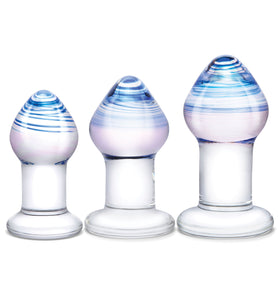Pleasure Droplets Anal Training Kit GLAS-SET-09