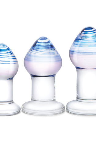 Pleasure Droplets Anal Training Kit GLAS-SET-09