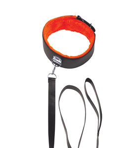 The 9's Orange Is the New Black Short Leash -  Black ICB2319-2