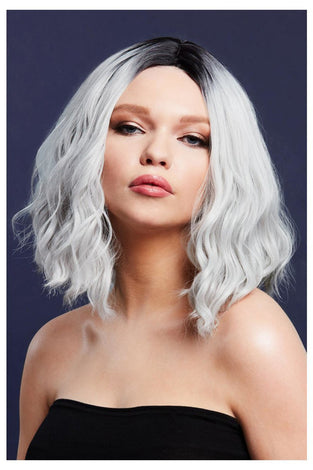 Fever Cara Wig - Two Toned Blend - Ice Silver FV-72031