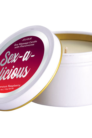 Mood Candle - Sex-a-Licious - Ravenous Raspberry - 4 Oz. Jar JEL4504-04