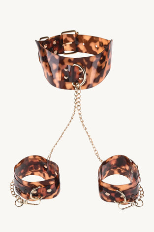 Sincerely Amber Neck and Wrist Restraints SS52103