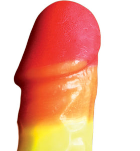 Rainbow Pecker Party Candle 7 Inches HTP3144