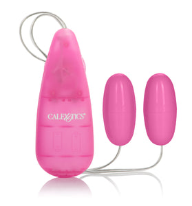 Pocket Exotics Vibrating Double Pink Passion Bullets - Pink SE1104042