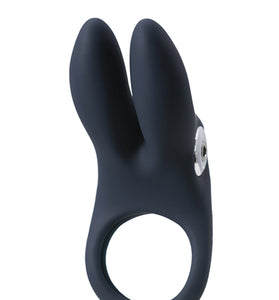 Sexy Bunny Rechargeable Ring - Black Pearl BU-0804
