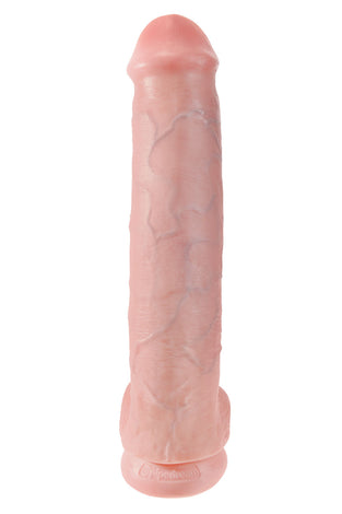 King Cock 15 Inch Cock With Balls  - Light PD5535-21