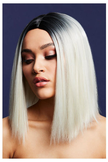 Fever Kylie Wig - Two Toned Blend - Ice Blonde FV-72064