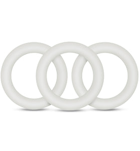 Performance - Vs2 Pure Premium Silicone Cockrings - Small - White BL-70819