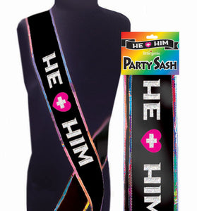 He Plus Him Sash LG-NVC104