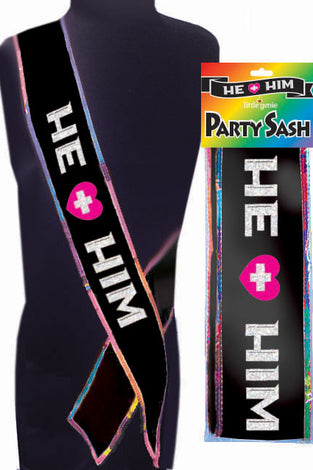He Plus Him Sash LG-NVC104