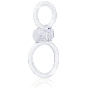 Ofinity Plus - Dual Vibrating Ring - Clear OFYP-C-110E
