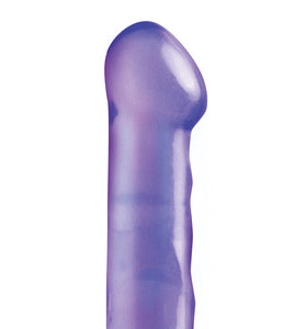 Basix Rubber Works - 6.5 Inch Dong With Suction Cup - Purple PD4208-12