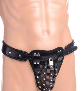 Netted Male Chastity Jock STR-AF211