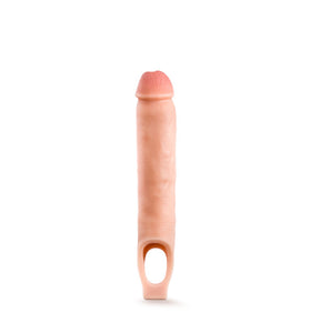 Performance Plus - 11.5 Inch Silicone Cock Sheath  Penis Extender - Vanilla BL-22693