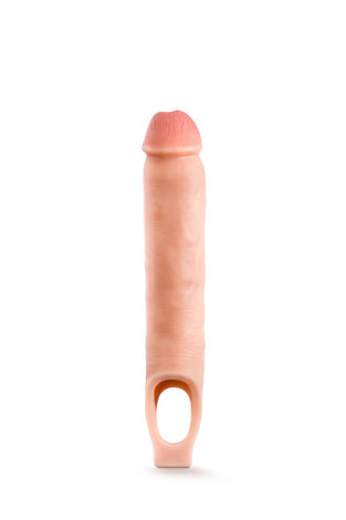 Performance Plus - 11.5 Inch Silicone Cock Sheath  Penis Extender - Vanilla BL-22693