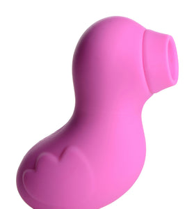 Sucky Ducky Silicone Clitoral Stimulator - Pink INM-AG685PNK
