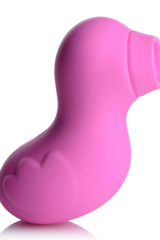 Sucky Ducky Silicone Clitoral Stimulator - Pink INM-AG685PNK