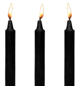 Fetish Drip Candles 3pk - Black MS-AG364-BLK