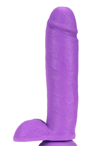 Neo - 11 Inch Dual Density Dildo - Neon Purple BL-34541