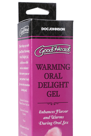 Goodhead - Warming Oral Delight Gel - Cotton Candy - 4 Fl. Oz. DJ1361-15-BX