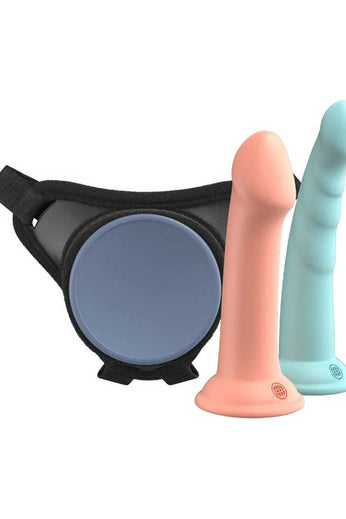 Dillio Platinum Body Dock Se Fantasy Kit - 6 Inch  and 7 Inch - Blue and Pink PD5390-00