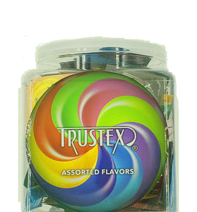 Trustex Flavored Lubricated Condoms 144 Pieces Box - Assorted Flavors AL-8050B