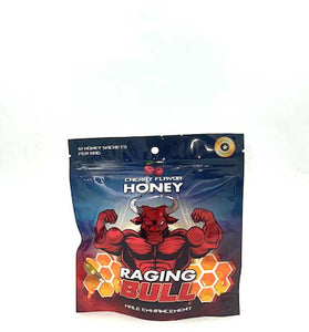 Raging Bull Male Enhancement - 12 Sachets Display  - Cherry Honey CG-RBH2