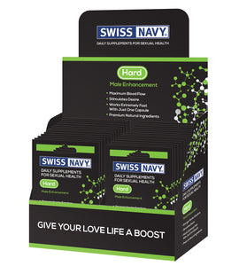 Swiss Navy Hard Male Enchancement - 24 Ct Display MD-SNHARD24