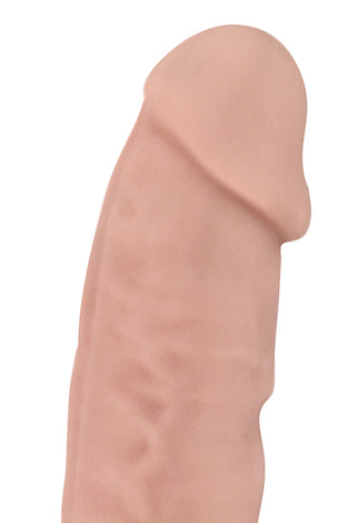 8 Inch Fleshstixxx Silicone Dildo W/o Balls -  Vanilla CN-19-0527-10