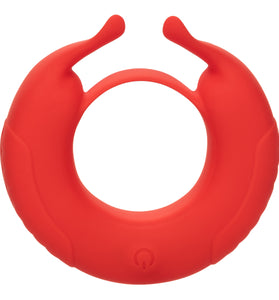 Silicone Rechargeable Taurus Enhancer - Red SE1841403