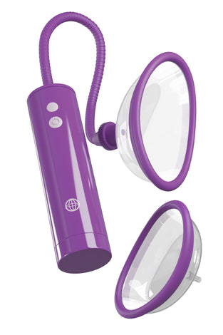 Fantasy for Her Rechargeable Pleasure Pump Kit -  Purple PD4966-12