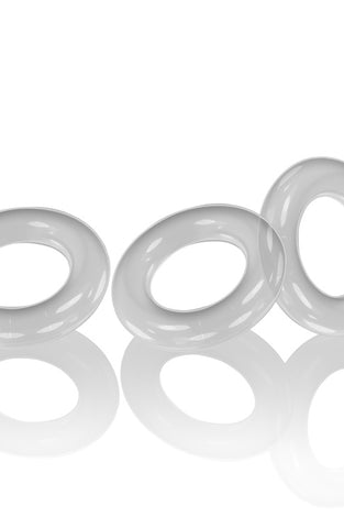Willy Rings 3-Pack Cockrings - Clear OX-3047-CLR