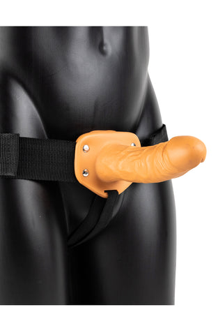 Hollow Strap-on Without Balls 6 Inch - Tan SH-REA135TAN