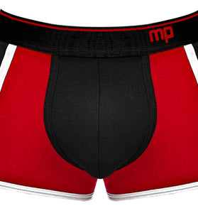 Retro Sport Panel Short- X-Large - Black/ Red MP-155265BRXL