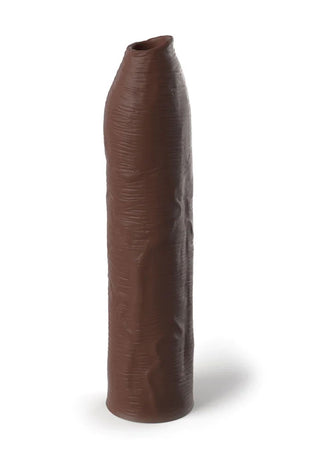 Fantasy X-Tensions Elite Uncut 7 Inch Extension Sleeve - Brown PD4154-29