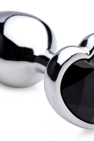 Black Heart Gem Anal Plug - Small BTYS-AG476S