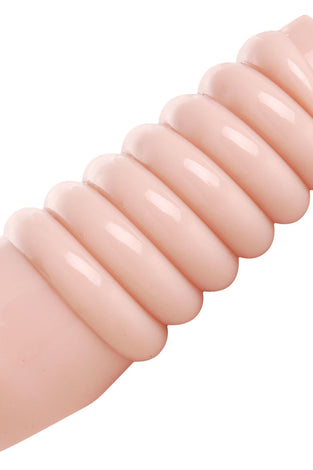 Really Ample Ribbed Penis Enhancer Sheath SM-AE560
