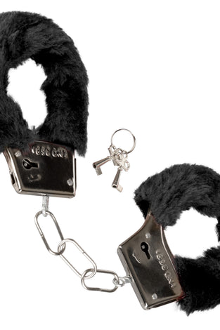 Playful Furry Cuffs - Black SE2651303