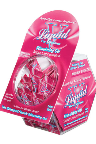 Liquid v for Women - 50 Pieces Jar Display BA-LV4PPDJ