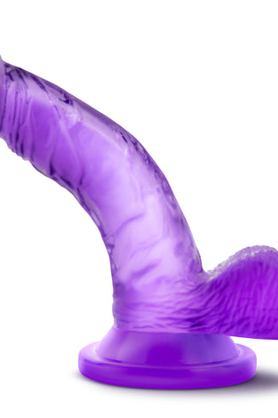 Naturally Yours - 4 Inch Mini Cock - Purple BL-13601