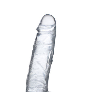 Jock C-Thru 9 Inch Dong With Balls - Clear CN-09-0703-00