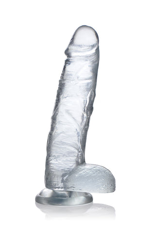 Jock C-Thru 9 Inch Dong With Balls - Clear CN-09-0703-00